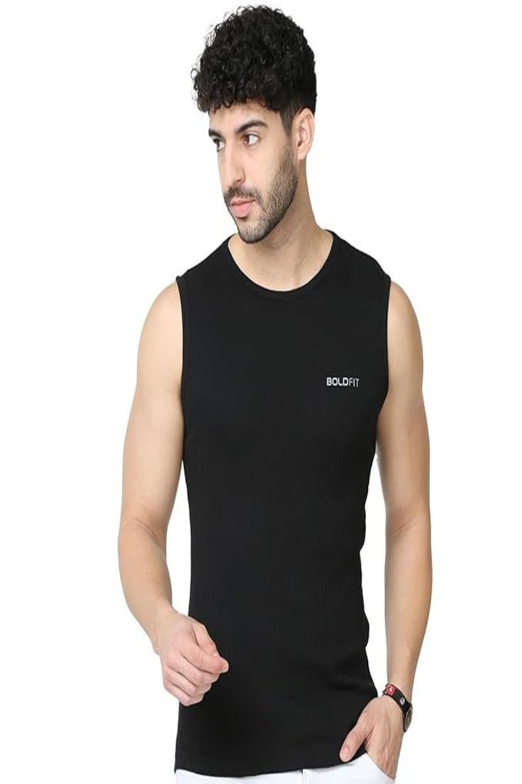 menblacksleeveless