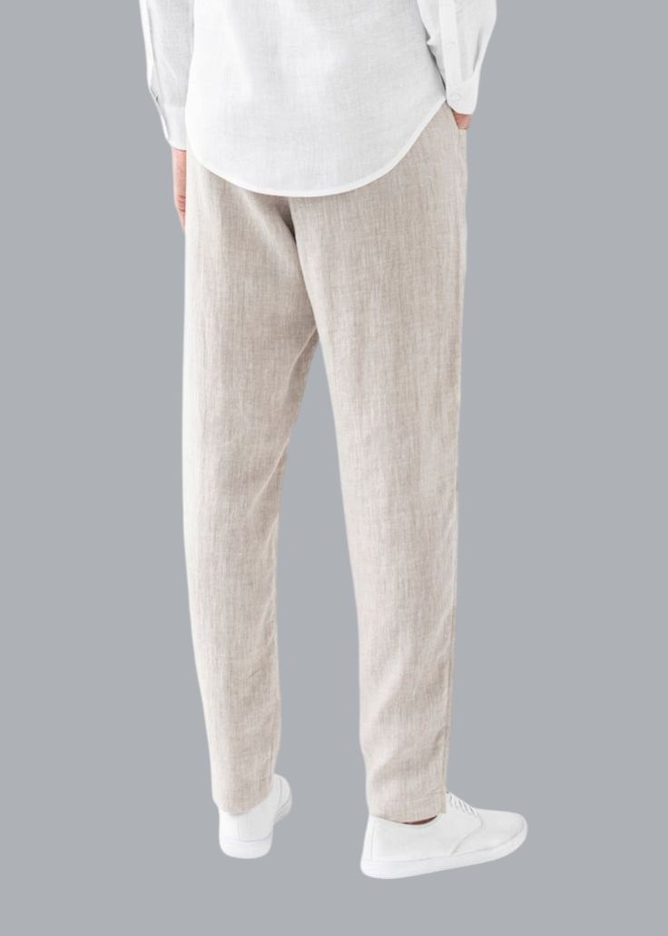 menlightgrayleninpant